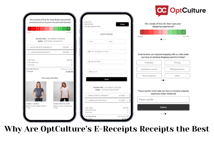 Why are OptCutlure's E-Receipts the Best